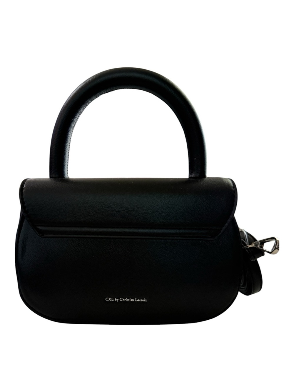 Christian Lacroix Char Top Handle Crossbody Bag Black NWT - Picture 3 of 4